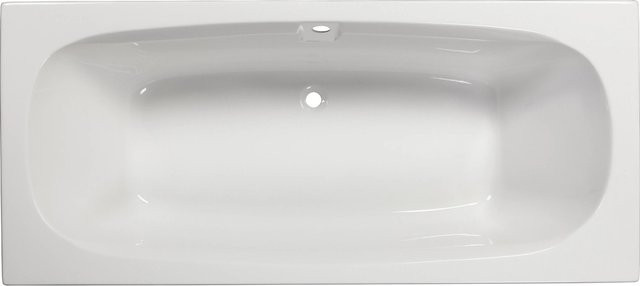Sanotechnik Sanoacryl Körperform-Badewanne Marbela in Weiß, Länge: 170 cm - Bild 1