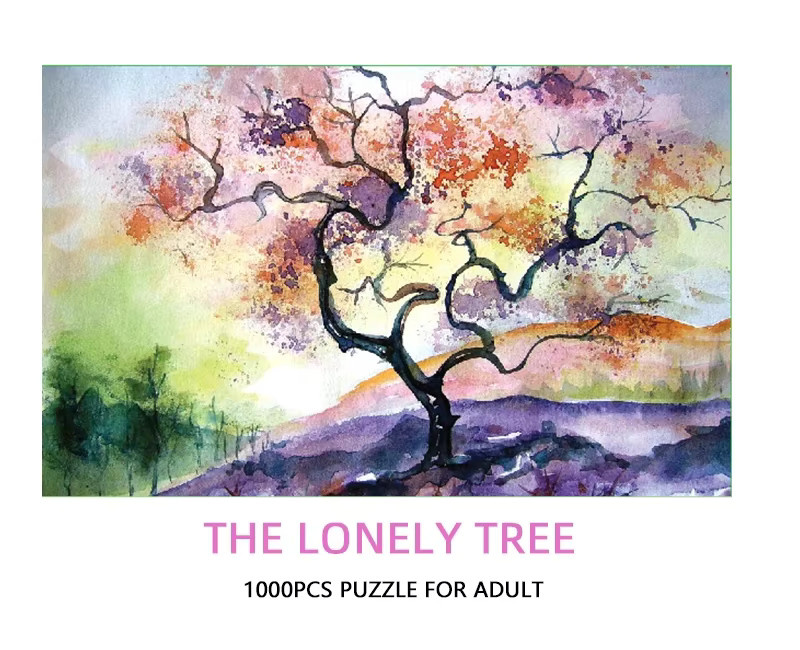MaxRenard Der Einsame Baum, Puzzle, 1.000 Teile, ab 14 Jahre - Bild 2