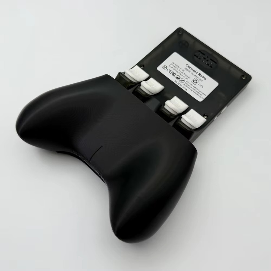 SUMMEROCKS Ergonomischer R36 Ultra Grip Griff in Schwarz für die R36 Ultra Spielekonsole - Bild 2