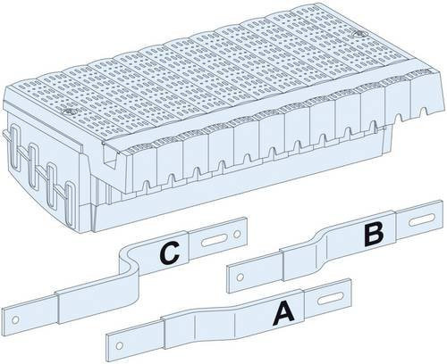 Schneider Electric LVS04403 Einspeiseblock in Weiß - Bild 1