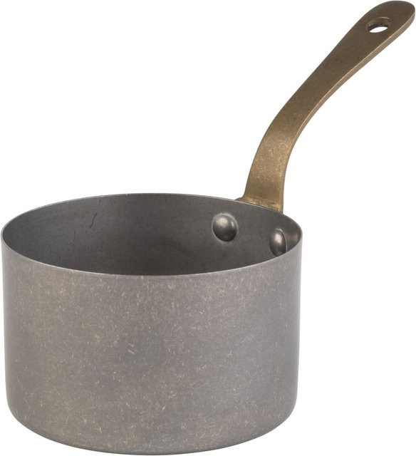 APS Stielkasserolle VINTARA aus Edelstahl in Silber, 0,3 l, B/T/H: 9,5 x 9,5 x 5,5 cm - Bild 1