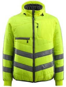 Mascot Dartford Thermojacke Größe S in Hi-Vis Gelb und Dunkelanthrazit nach EN ISO 20471 Klasse 2 - Bild 1