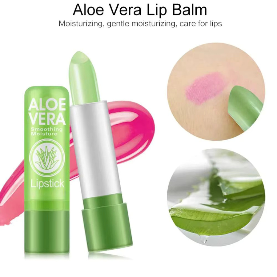 KISS BEAUTY Aloe Vera Lippenbalsam, glänzend - Bild 2