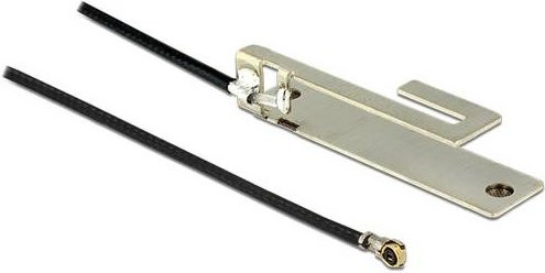 Delock 86183 WLAN Antenne 2.4 GHz mit 3 dBi in Schwarz - Bild 1