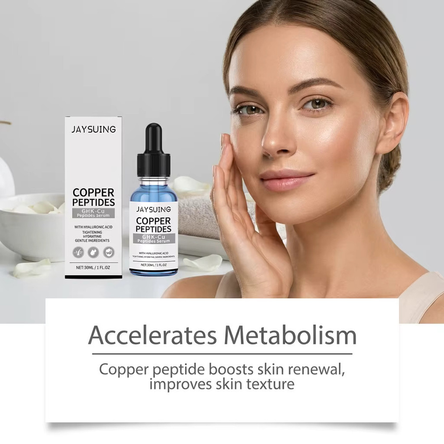 jaysuing Gesichtsserum mit Kupferpeptid und Hyaluronsäure, Unisex - Bild 4