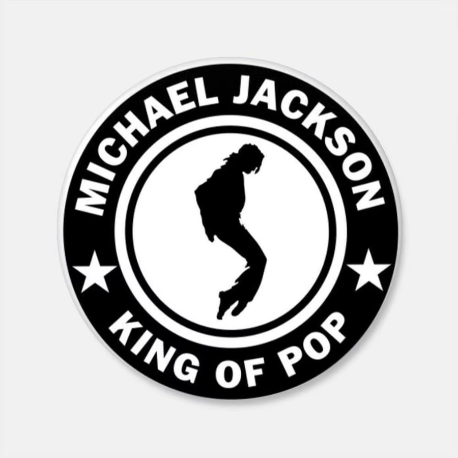 Brosche Kayou, Michael Jackson, rund, Unisex - Bild 4