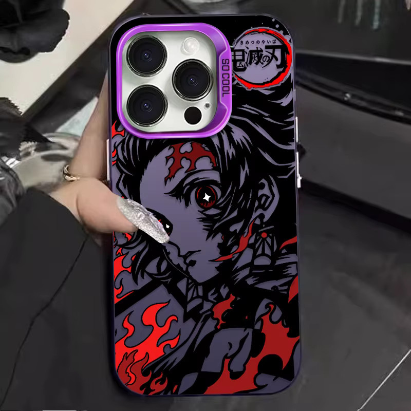 Bandai Demon Slayer Anime Tanjiro Kamado Handyhülle für iPhone 17 16 15 14 13 12 11 Pro Max Multicolor - Bild 3