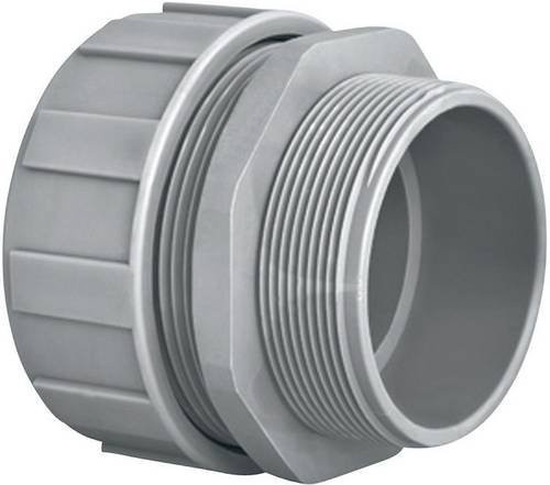 HellermannTyton Schlauchverschraubung PSR40-S-M40 Grau M40 35.40mm Gerade - Bild 1