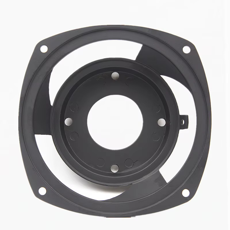 BYEC Quadratischer Lautsprecherrahmen aus Aluminiumlegierung in Schwarz, 4,5 Zoll Woofer-Wartungsbeckenständer mit integriertem Formteil - Bild 2