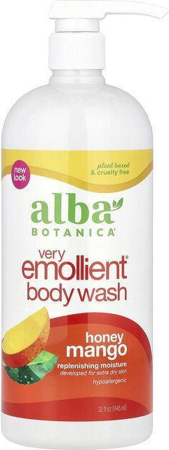 Alba Botanica Bade- und Duschgel, Honig-Mango, 946 ml, Unisex - Bild 1
