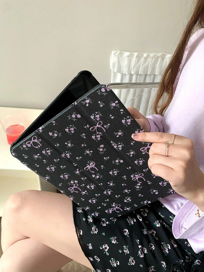 BLOCROSS Spiegel-Acryl Smart Case für iPad mit Stifthalter in Silver oder Black - Bild 2