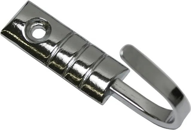 Gardinia Raffhaken Geo in Silber aus Metall - Bild 1