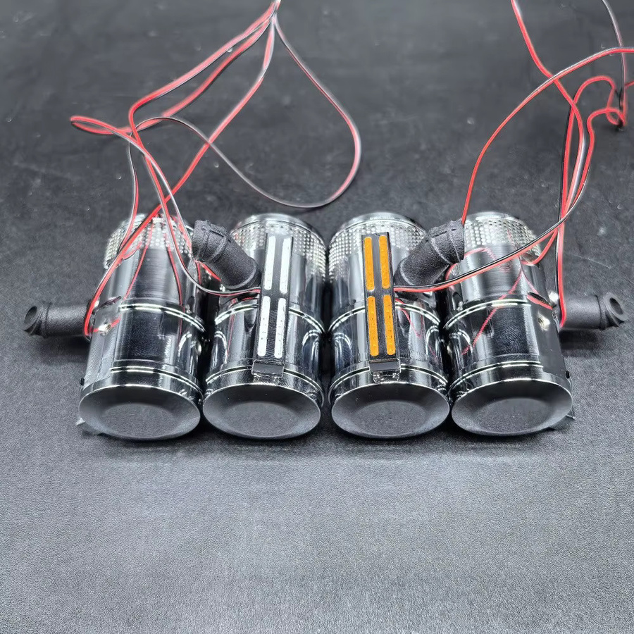 Tamiya Metallluftfilter mit Licht, Zubehör, 1:14 - Bild 2
