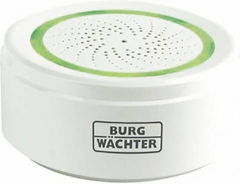 Burg-Wächter Burgsmart Protect Noise 2162 WLAN Sirene in Weiß mit App-Steuerung und Batteriebetrieb - Bild 1