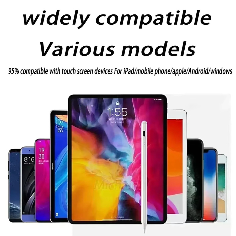Stylus Stift für Xiaomi Pad 6S, Samsung Pad, Honor und Redmi Pad Pro sowie Android Tablets in Weiß - Bild 5
