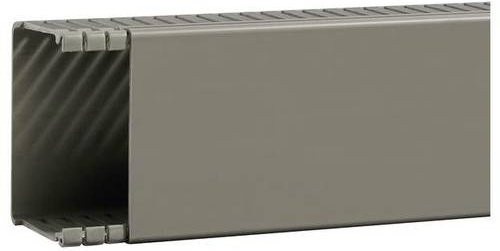 Hager Verdrahtungskanal Grau L: 200 cm, B: 8,8 cm, H: 6,4 cm - Bild 1
