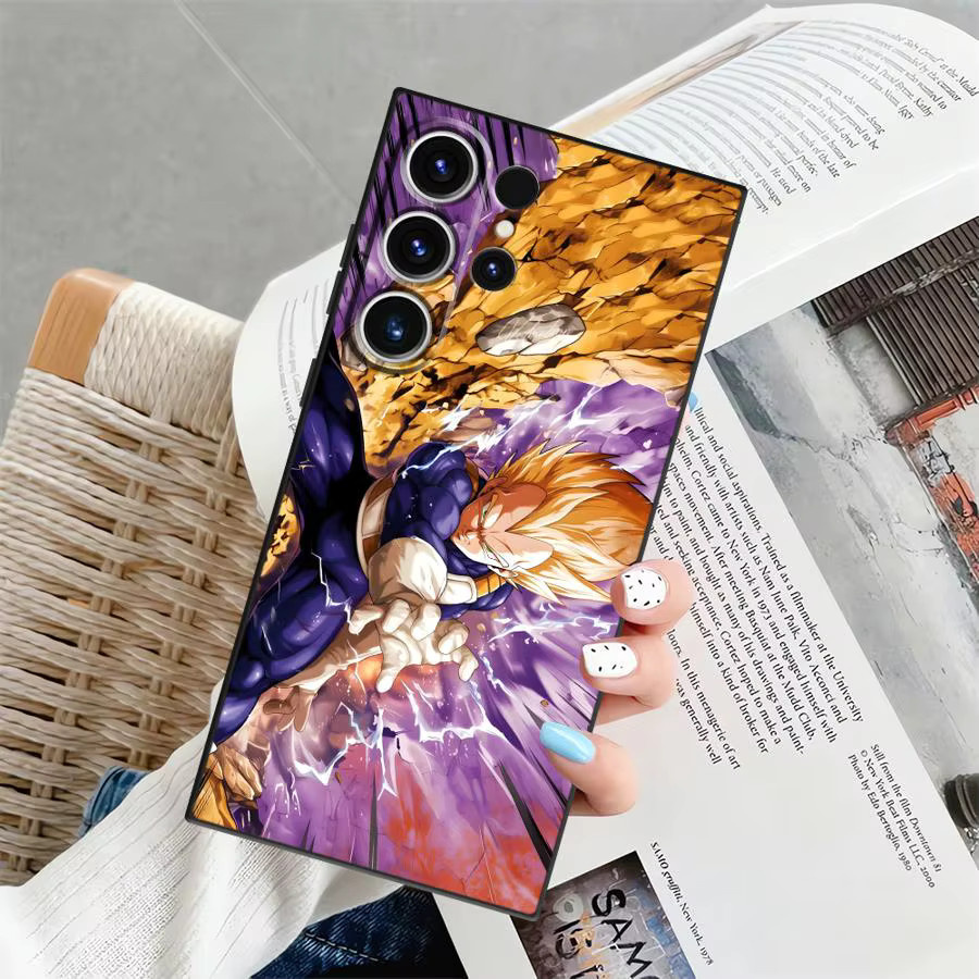 Dragon Ball Dashing Vegeta Soft Rückseite Handyhülle für Samsung Galaxy S21, S24 und weitere Modelle, Multicolor - Bild 3
