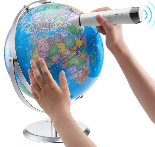 VEVOR Talking World Globe Interaktiver Globus mit Smart Talking Pen und LED Night Light - Bild 1