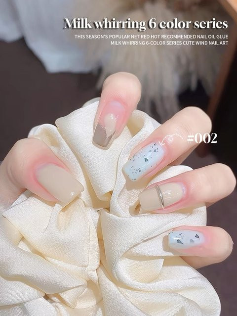 MIANEL Nagellack, Milchiges Weiß, 12 ml - Bild 1