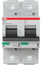 ABB S802N-C16 Leitungsschutzschalter 16A 400V grau - Bild 1