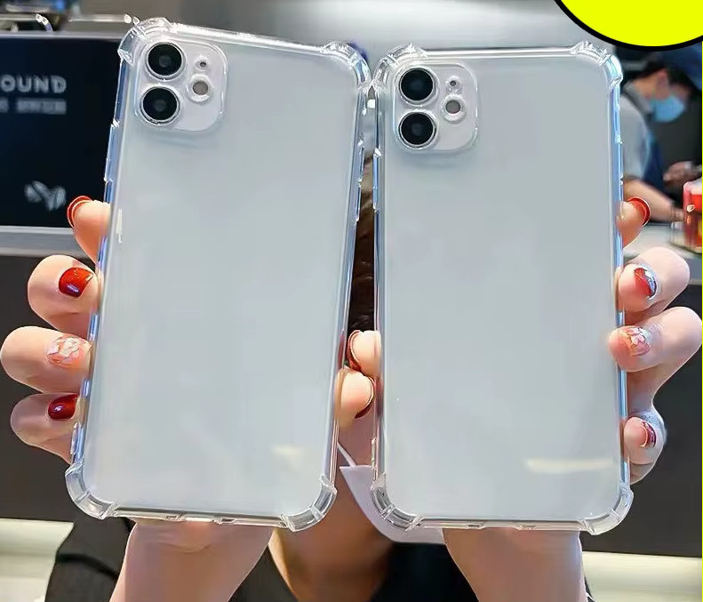 Stoßfeste TPU Schutzhülle für iPhone 17 16 15 14 13 12 11 Pro Max Mini Plus SE in Transparent - Bild 4