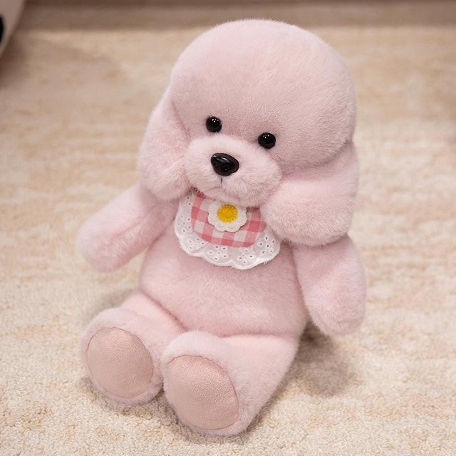 Binchi Fitness Teddybär Pudel Plüschtier, Rosa, ab 14 Jahren - Bild 1