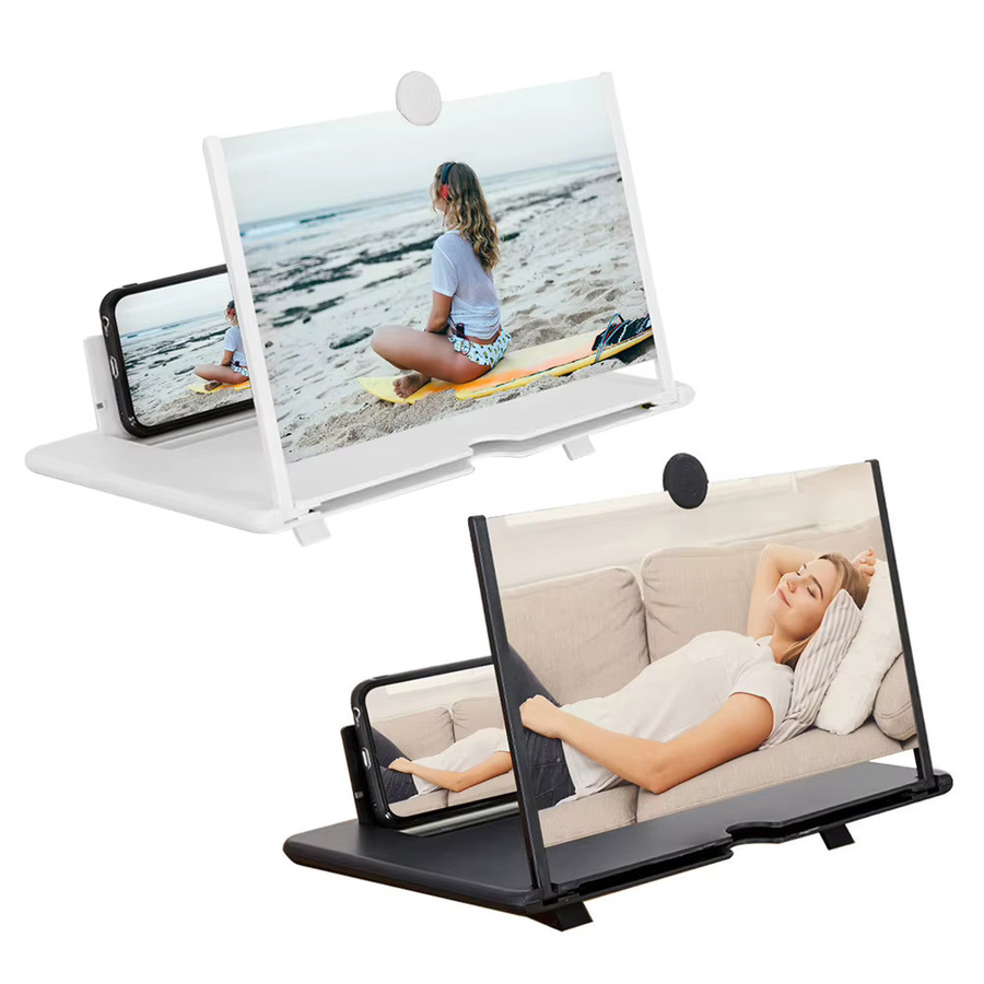 VODOOL 10 Zoll 3D-Handy-Bildschirmvergrößerer Display-Vergrößerungsglas in Schwarz - Bild 5