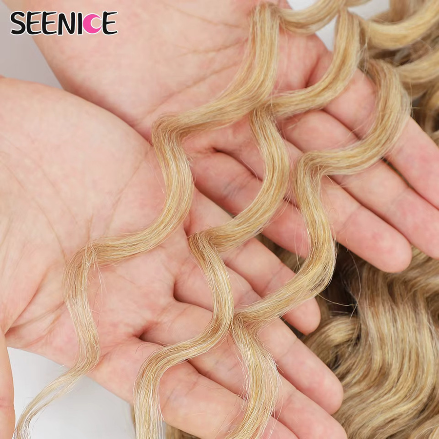 SEENICE Crochet Braids Kunsthaar, Ocean Wave, 18-24 Zoll - Bild 2
