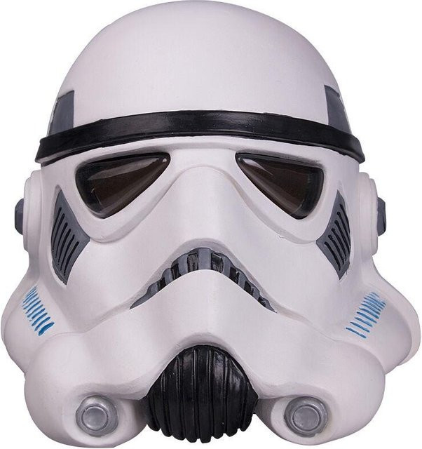 EdenGrow Star Wars Sturmtruppler Latexmaske, Schwarz, Weiß - Bild 1