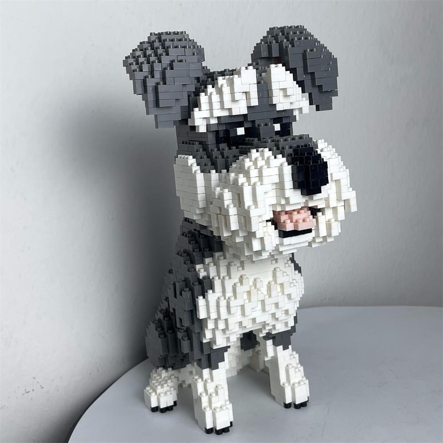 Linyi toy Schnauzer Hund Bausatz - Bild 3