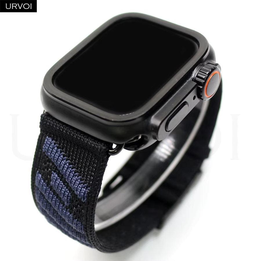 URVOI Uhrenarmband, Polyamidgarn, Schwarz, Unisex - Bild 2