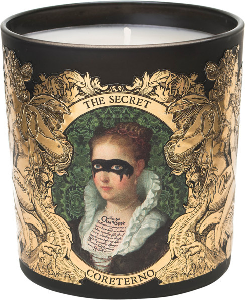 Coreterno The Secret Duftkerze Oriental Woody in Gold und Schwarz - Bild 1