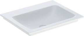 Geberit Möbelwaschtisch One aus Sanitärkeramik in Weiß mit KeraTect Beschichtung, Breite: 60 cm, Tiefe: 48 cm - Bild 1