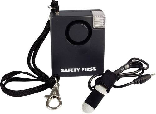 Kh-security Taschenalarm 100 dB in Schwarz 100101 - Bild 1