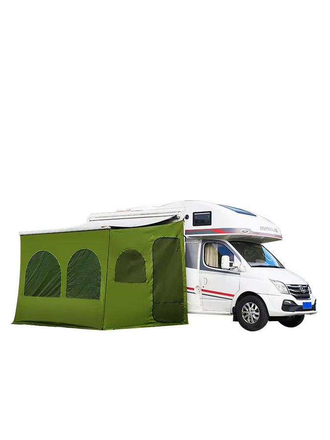 Camperig Wohnwagen-Markisenzelt als Sichtschutz und Sonnenschutz für dein Wohnmobil in Grün - Bild 5