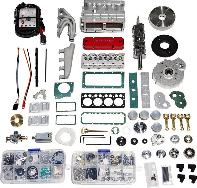 CISON L4 Motor 26CC Miniatur-Inline-Modell Vierzylindermotor, Motormodell - Bild 1