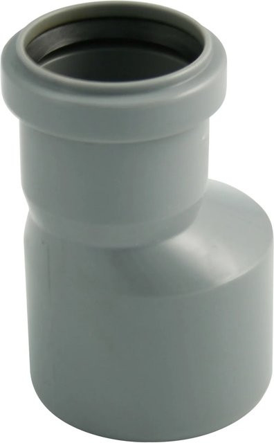 Marley HT-Übergangsrohr exzentrisch DN 110 / 75 in Grau - Bild 1