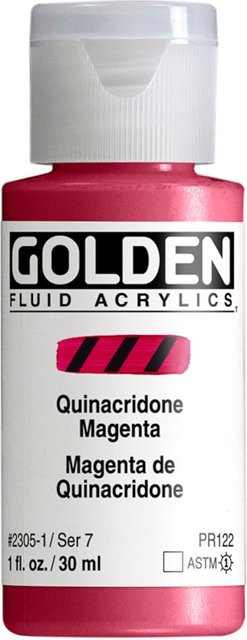 Golden Fluid Acrylfarbe Magenta von Golden - Bild 1