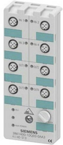 Siemens SPS-Kompaktmodul 3RK1400-1DQ03-0AA3 in Weiß, 24 V/DC - Bild 1