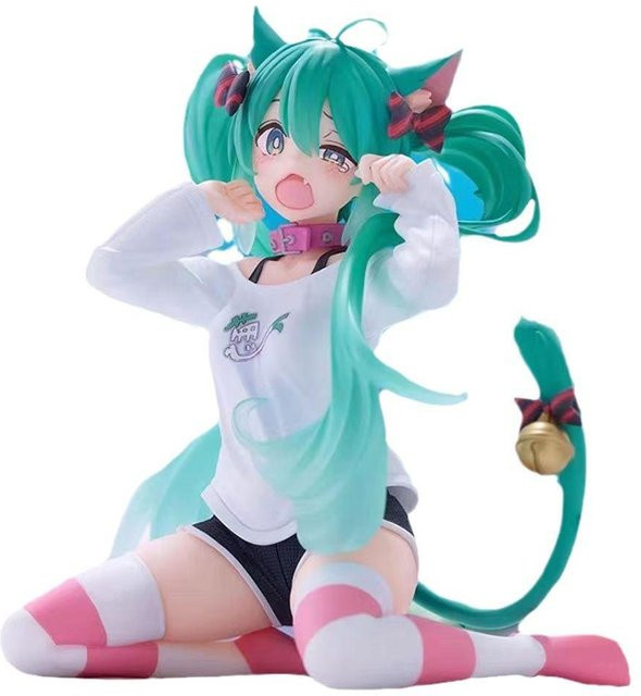 Yiran toy 1 Hatsune Miku Anime Figur Cheerleader Schwanensee Chang'e, Actionfigur, weiß, ab 14 Jahren - Bild 1