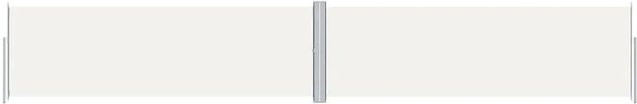 vidaXL Seitenmarkise ausziehbar Creme B/H: 1000 x 160 cm - Bild 1