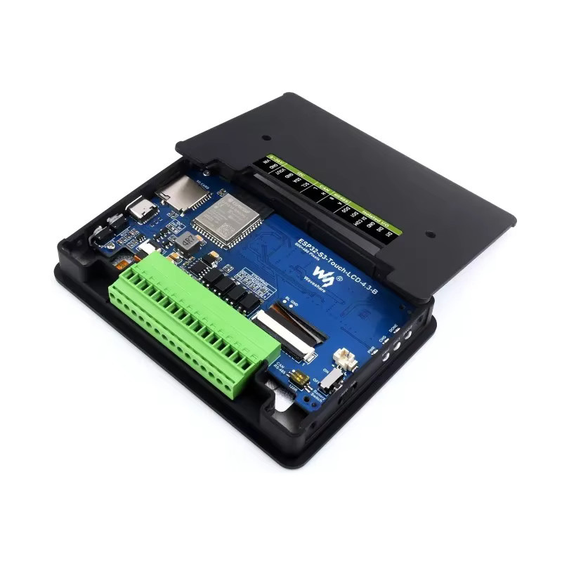 Waveshare ESP32-S3 Entwicklungsboard mit 4,3 Zoll IPS Touchscreen LCD Display in Schwarz, 800x480 Auflösung, LX7 Dual-Core-Prozessor für Arduino IDE - Bild 3