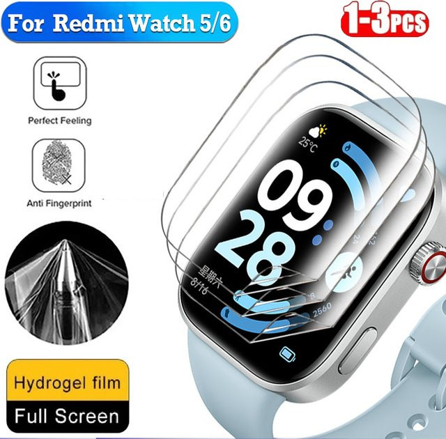 Xiaomi TPU-Hydrogel-Folie für Redmi Watch 6, Displayschutzfolie - Bild 1