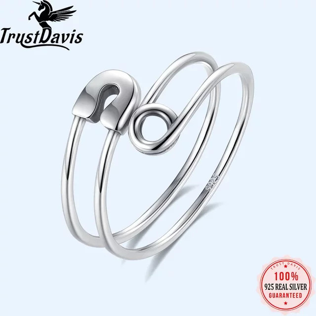 Trust davis Ring 925 Silber, Retro, Damen - Bild 1