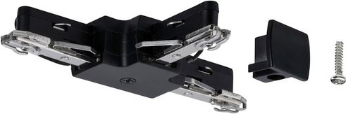 Paulmann URail T-Verbinder für das 230V Hochvolt-Schienensystem, Schwarz Matt, B/H/T: 10,4 x 1,8 x 10,4 cm - Bild 2