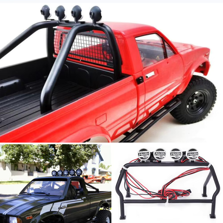 RC4WD Metall-Rollkäfig-Gestell, Zubehör, Schwarz - Bild 4