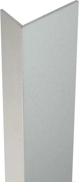 Arcansas Winkelprofil ungleichschenklig aus Aluminium in Silber, B/H/L: 52 x 20 x 1000 mm - Bild 1
