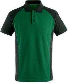Mascot Polo-Shirt in Grün/Schwarz Größe 4XL - Bild 1