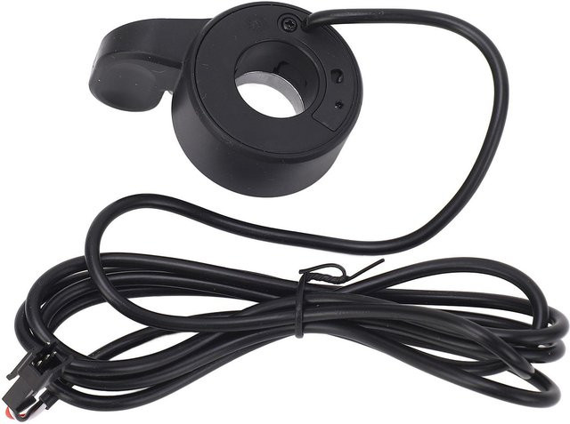 WUXING E-Bike Daumengas Fingergasgriff Beschleuniger mit SM-Stecker in Schwarz - Bild 1