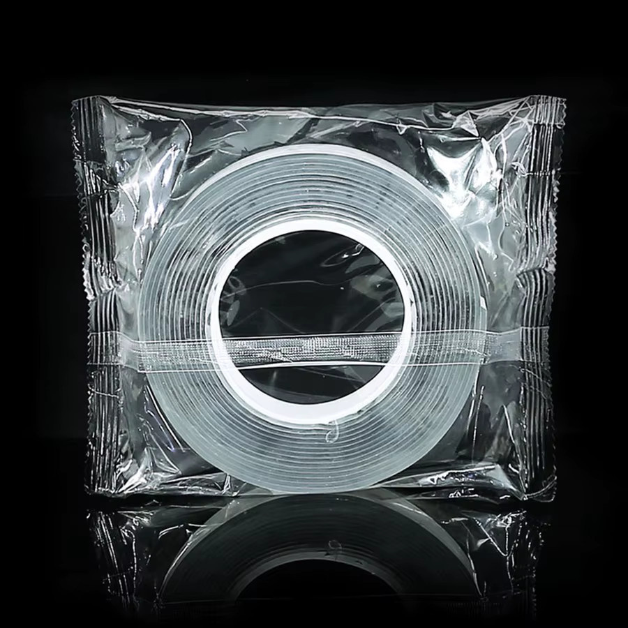 Doppelseitiges Nano-Klebeband transparent 2 mm dick, wiederverwendbar und wasserdicht - Bild 4